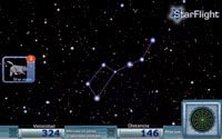 StarFlight GUI (seeing Ursa Major)