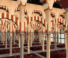 3D Model of the Mosque of Cordoba