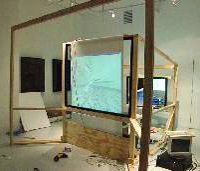 The VR Protal Constructed On Site for Version03 at the MCA