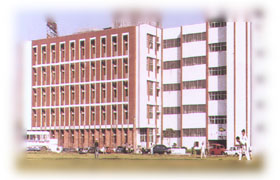 Not a very good picture of the college bldg - but yup that's RAIT