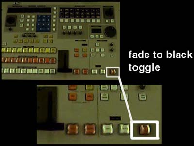 fade to black button