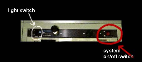 photo of power switch